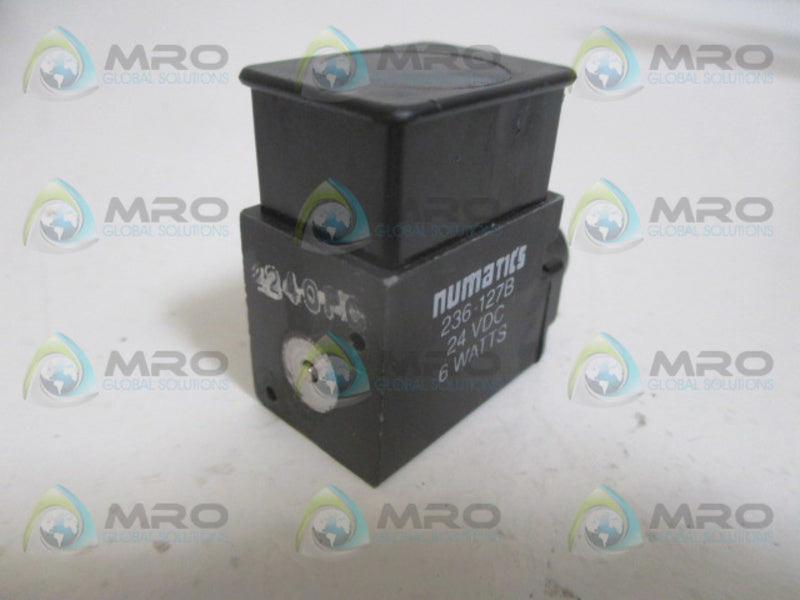 NUMATICS 236-127B COIL 24VDC *NEW NO BOX*