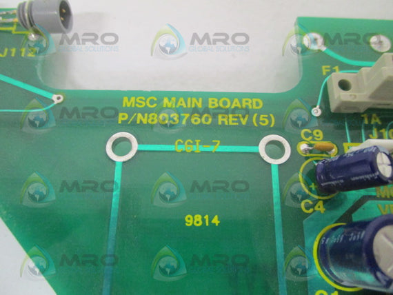 MSC 803760 MAIN BOARD *NEW NO BOX*