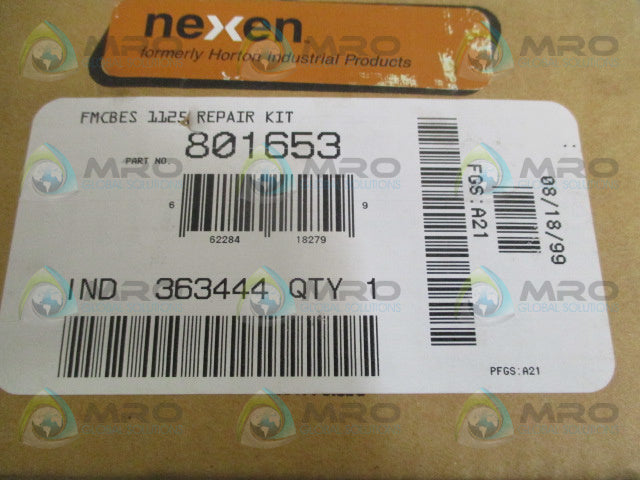 NEXEN 801653 FMCBES-1125 REPAIR KIT *NEW IN BOX*