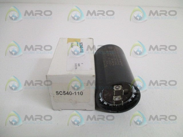 NGM SC540-110 CAPACITOR 125VAC *NEW IN BOX*