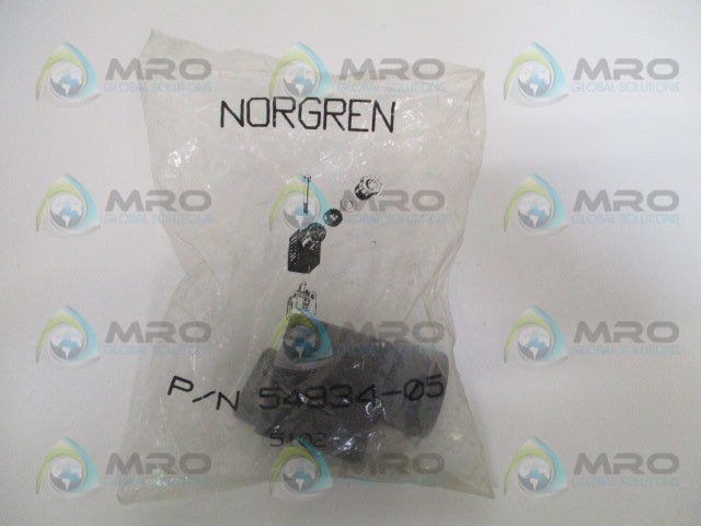 NORGREN 54934-05 SOLENOID VALVE CONNECTOR *NEW IN FACTORY BAG*