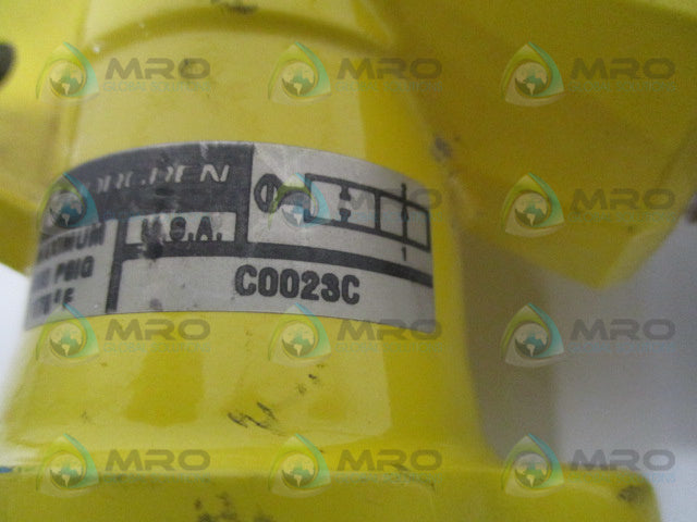 NORGREN C0023C LOCKOUT VALVE *USED*