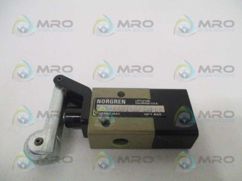 NORGREN H41-AA01-HA0-HL2 NUGGET SPOOL VALVE *USED*