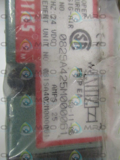 NUMATICS 082SA425M000061 SOLENOID VALVE *NEW IN FACTORY BAG*