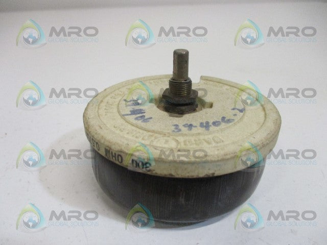 OHMITE K45517 52 x 106 RHEOSTAT 0.575A 300 OHM *USED*