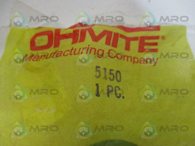 OHMITE 5150 RHEOSTAT KNOB *NEW IN FACTORY BAG*