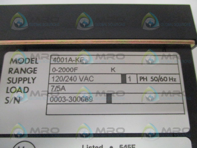 OMEGA 4001AKF TEMPERATURE CONTROLLER 0-2000F *NEW IN BOX*