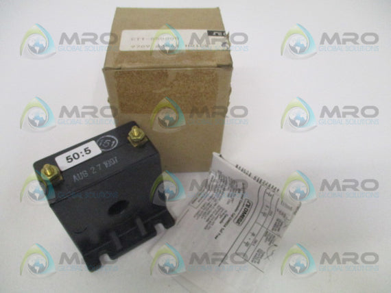 OMEGA CTT-050005 CURRENT TRANSFORMER RATIO 50:5 A. *NEW IN BOX*