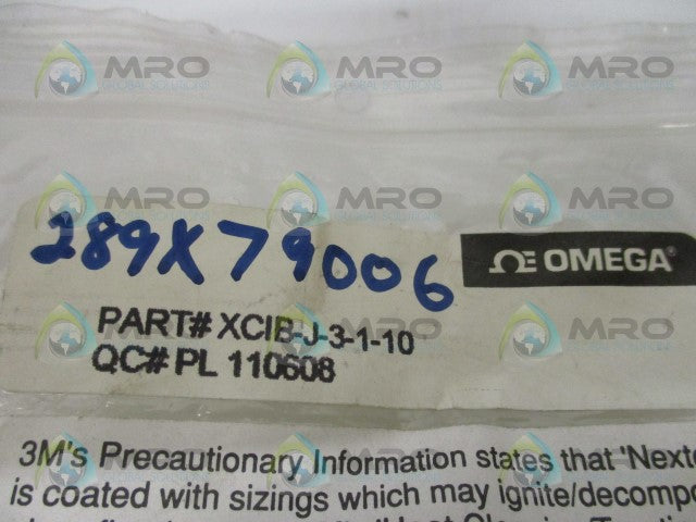 OMEGA XCIB-J-3-1-10 THERMOCOUPLE *NEW IN FACTORY BAG*