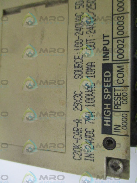 OMRON SYSMAC C20K-CAR-A PROGRAMMABLE CONTROLLER *USED*