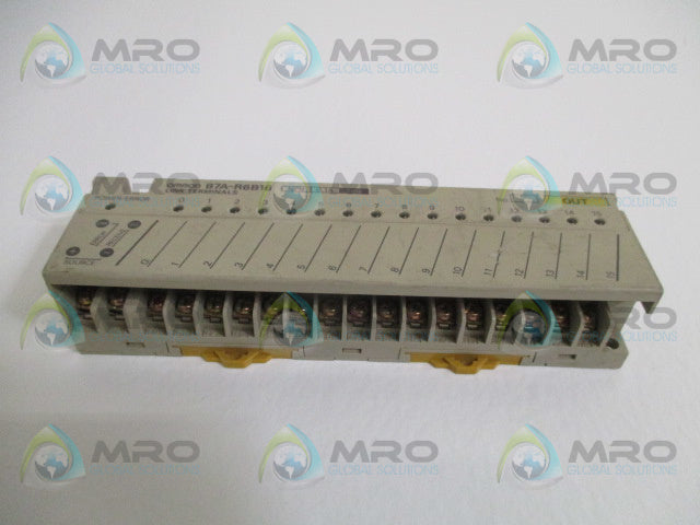OMRON B7A-R6B16 LINK TERMINAL MODULE *USED*