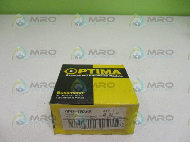 BUSSMANN OPM-1038R OVERCURRENT PROTECTION MODULE *NEW IN BOX*
