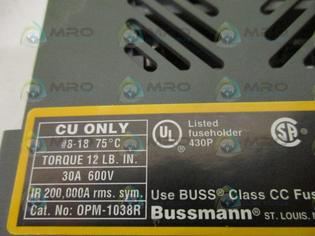 BUSSMANN OPM-1038R OVERCURRENT PROTECTION MODULE *NEW IN BOX*