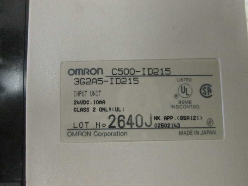Omron C500ID215 / 3G2A5ID215     NSFP ** GENUINE **  24VDC C500ID215