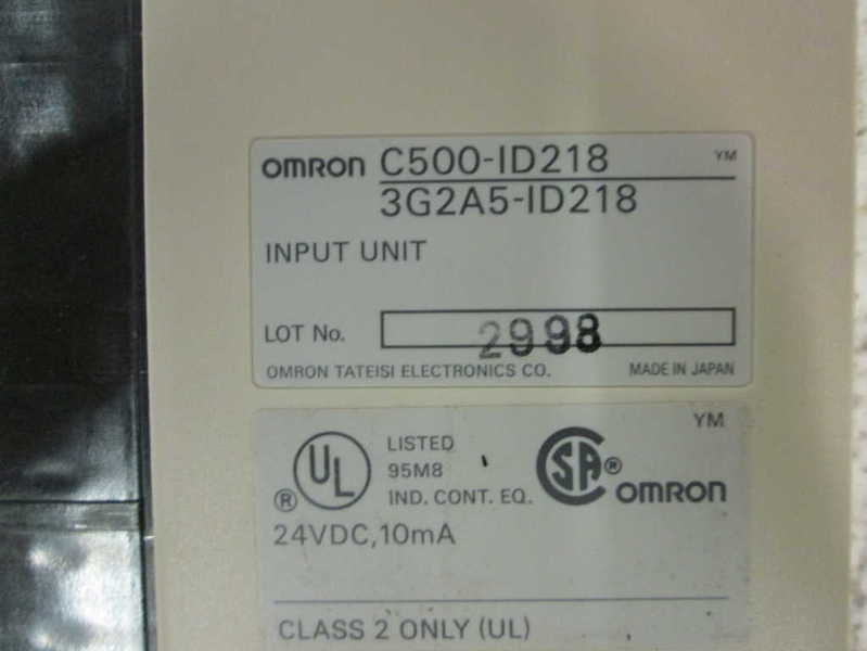 Omron C500ID218 3G2A5ID218 NSFP ** GENUINE ** C500 ID218 3G2A5