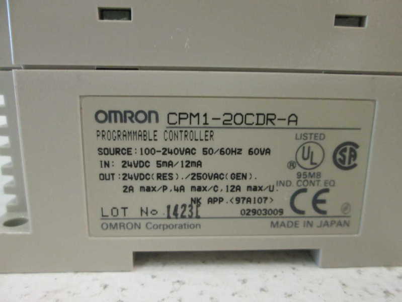 Omron CPM120CDRA NSFP ** GENUINE ** CPM1 20CDR A