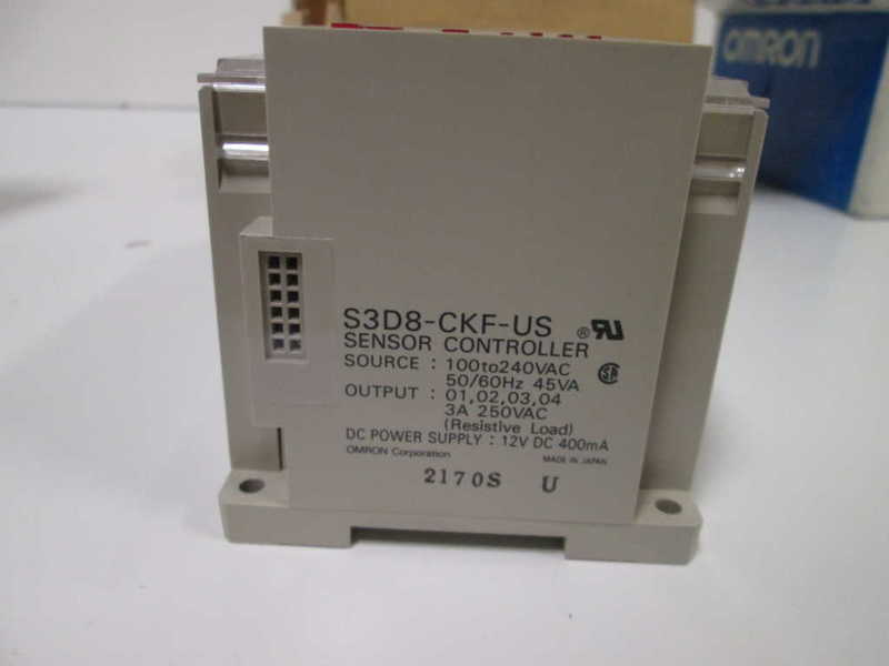 Omron S3D8CKFUS NSFP ** GENUINE ** 100-240 VAC S3D8 CKF US