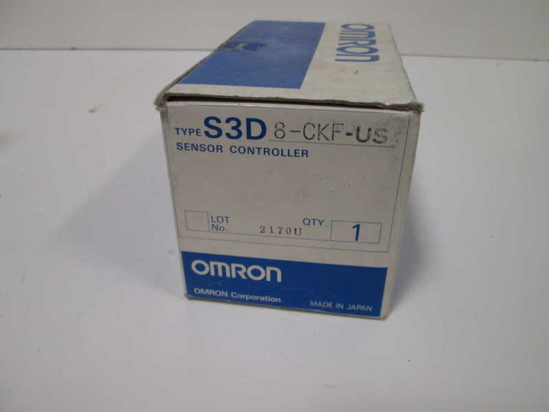 Omron S3D8CKFUS NSFP ** GENUINE ** 100-240 VAC S3D8 CKF US