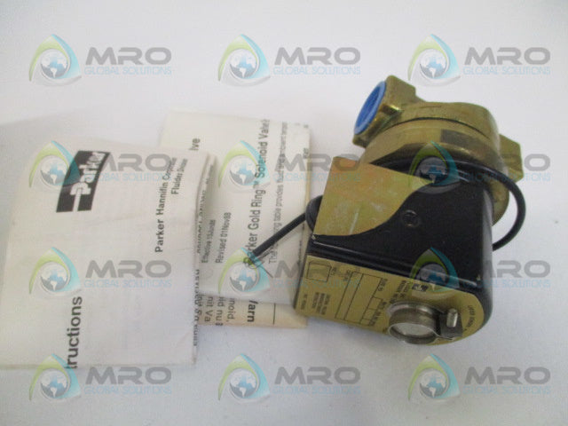 PARKER 08FS5C2432ACHGC05 SOLENOID VALVE 1/2"X1/2" *NEW IN BOX*