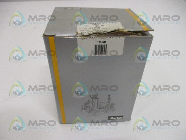 PARKER TV-50 TIMED DRAIN VALVE *NEW IN BOX*