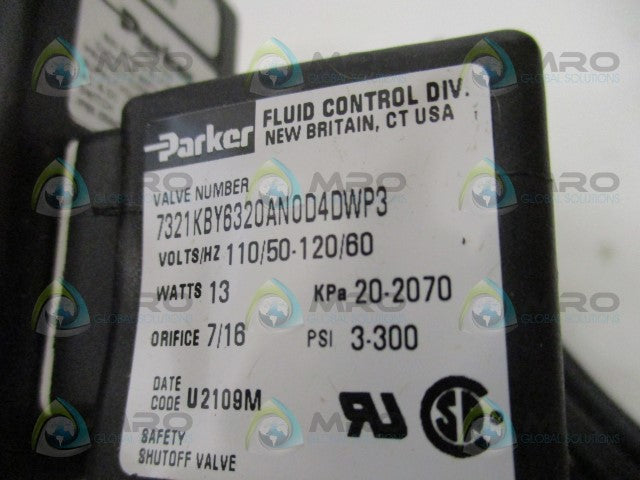 PARKER TV-50 TIMED DRAIN VALVE *NEW IN BOX*