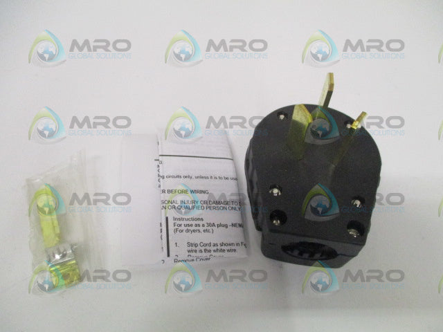 PASS & SEYMOUR 3861 ANGLE PLUG *NEW IN BOX*