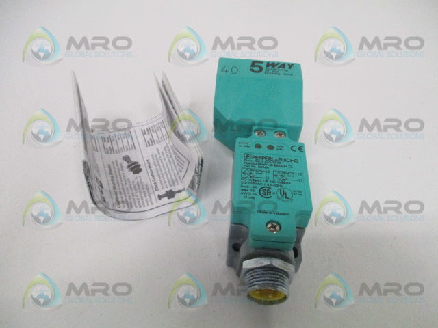 PEPPERL+FUCHS NJ40+U4+W-BHMS3-N.O. INDUCTIVE AC SENSOR *NEW IN BOX*
