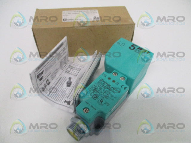 PEPPERL+FUCHS NJ40+U4+W-BHMS3-N.O. INDUCTIVE AC SENSOR *NEW IN BOX*