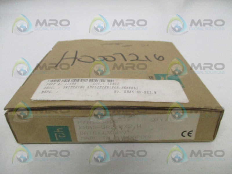 PEPPERL+FUCHS KHA5-SR2-Ex2.W INTRINSIC SAFETY SWITCH ISOLATOR *NEW IN BOX*