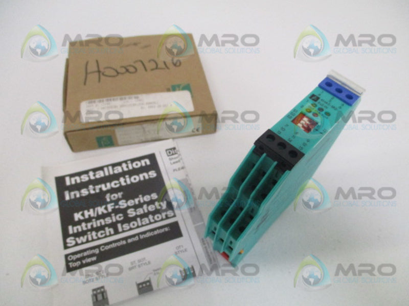 PEPPERL+FUCHS KHA5-SR2-Ex2.W INTRINSIC SAFETY SWITCH ISOLATOR *NEW IN BOX*
