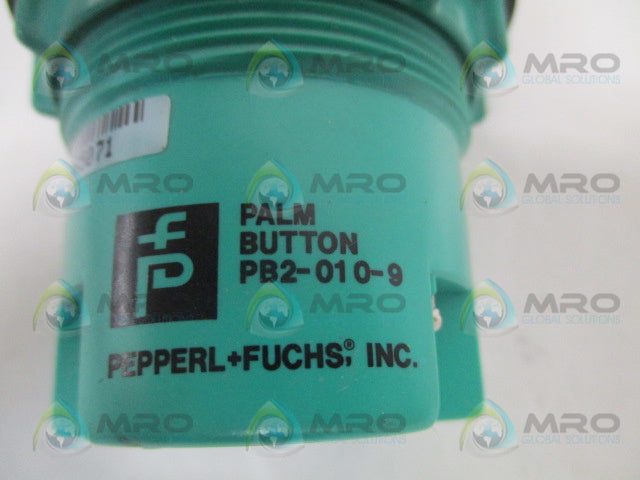 PEPPERL+FUCHS PB2-010-9 ERGONOMIC SAFETY PALM BUTTON *NEW IN BOX*