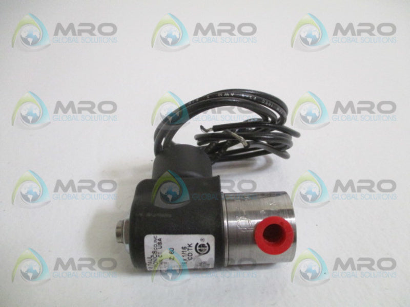 PETER PAUL 53JJ8DCB SOLENOID VALVE 120V *NEW NO BOX*