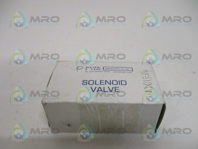 PETER PAUL 53JJ8DCB SOLENOID VALVE 120V *NEW IN BOX*