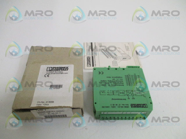 PHOENIX CONTACT UEGM-OE/AV-24DC/24DC/100 PULSE EXPANSION MODULE *NEW IN BOX*