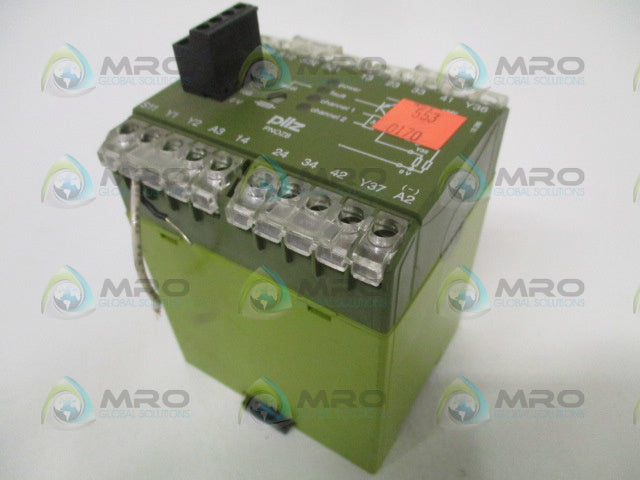 PILZ PNOZ83S/1O SAFETY RELAY *USED*