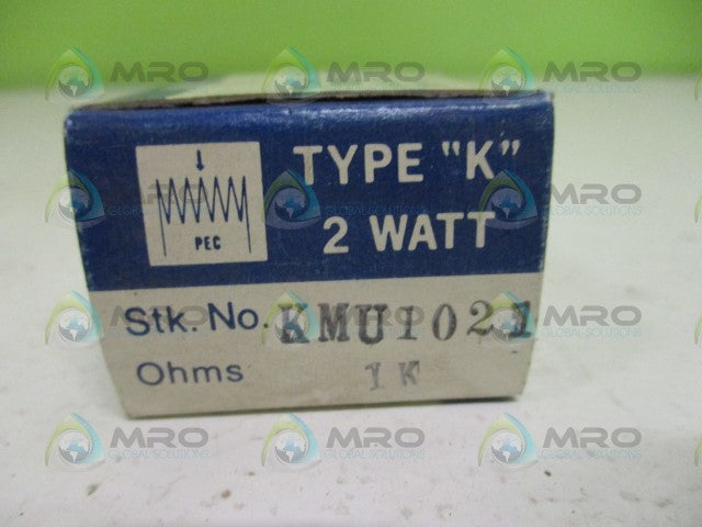 PRECISION ELECTRONICS KMU1021 RV4NAYSD102A POTENTIOMETER 1K OHMS *NEW IN BOX*