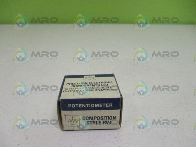 PRECISION ELECTRONICS KMU7521 RV4NAYSD752A POTENTIOMETER 7.5K OHMS *NEW IN BOX*