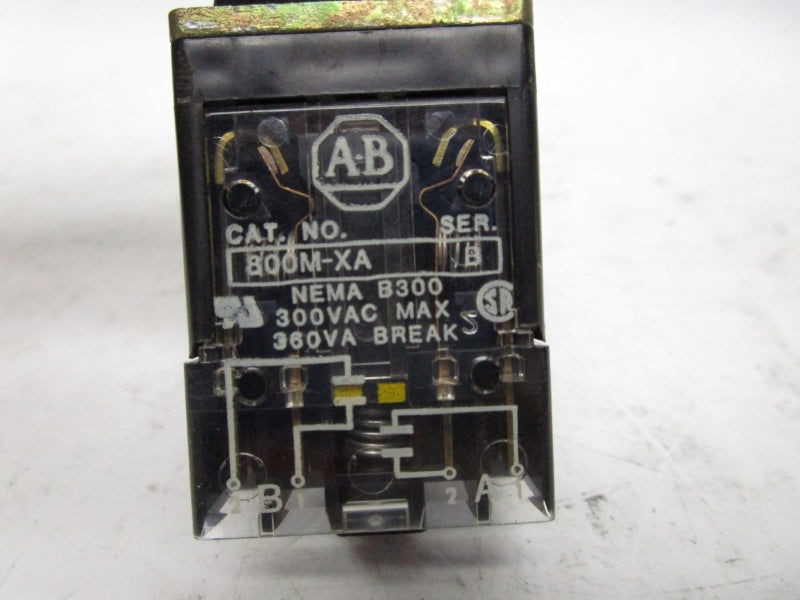 ALLEN BRADLEY 800MS-X024 SER. B 300VAC (NO LENSE) NSNP