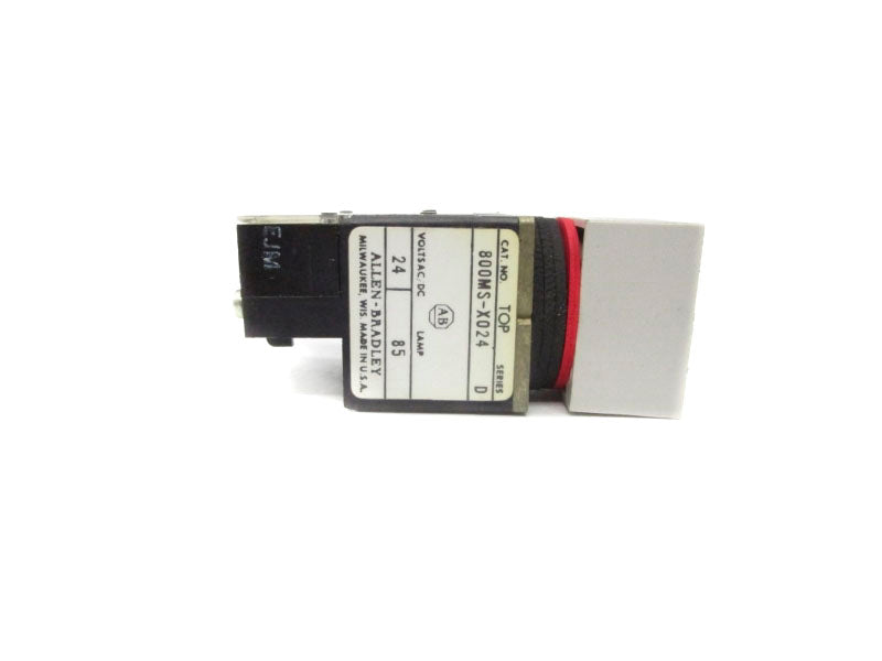 ALLEN BRADLEY 800MS-X024 SER. D 300VAC (NO LENSE) NSNP