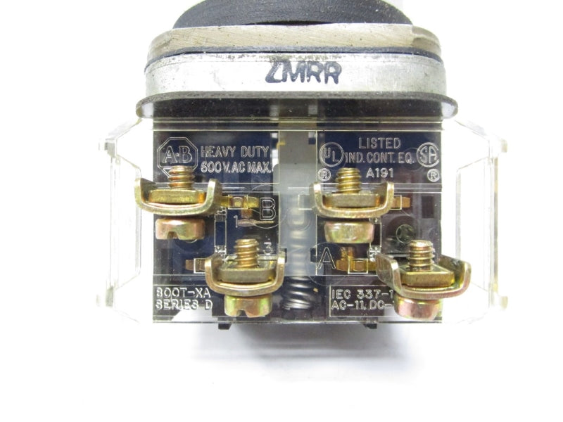 ALLEN BRADLEY 800T-M1B SER. N (BK/YL) NSMP