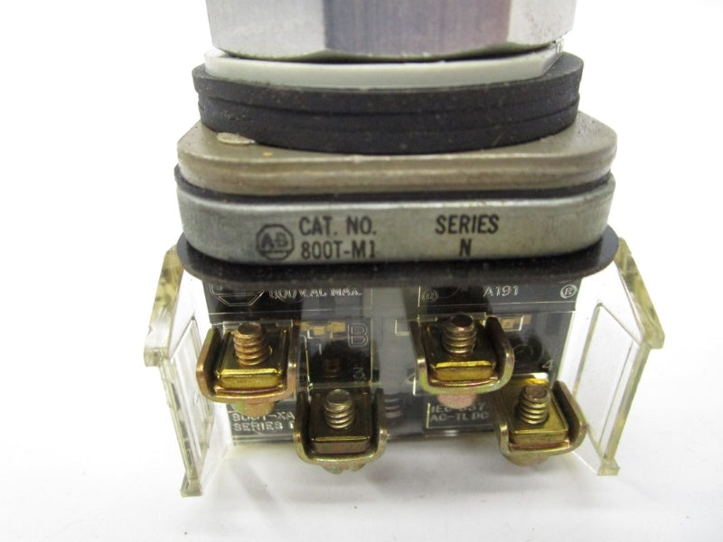ALLEN BRADLEY 800T-M1B SER. N (BK/YL) NSMP