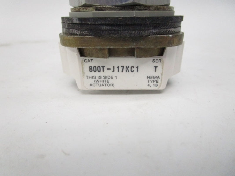 ALLEN BRADLEY 800T-J17KC1GAXX SER. T (WH) NSMP