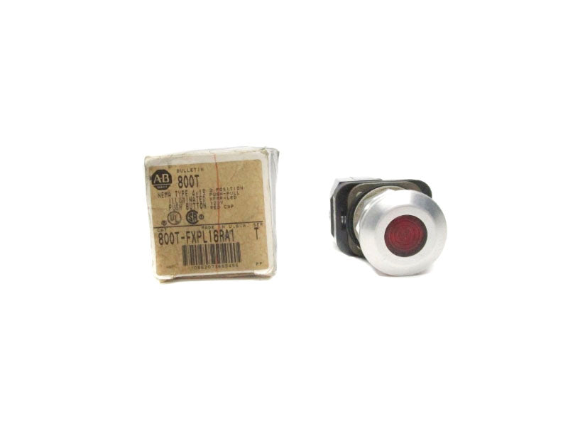 ALLEN BRADLEY 800T-FXPL16RA1 SER. T 120V (GY/BL) (AS PICTURED) NSMP