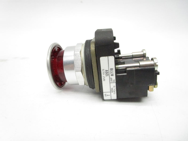 ALLEN BRADLEY 800T-FXPL16RA1 SER. T 120V (GY/BL) (AS PICTURED) NSMP