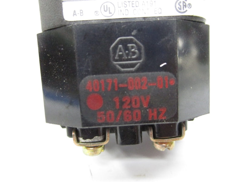 ALLEN BRADLEY 800T-FXPL16RA1 SER. T 120V (GY/BL) (AS PICTURED) NSMP