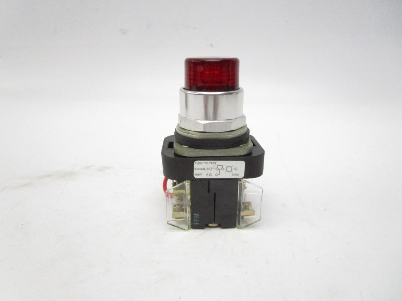 ALLEN BRADLEY 800T-QT24R SER. T 24VAC/DC (BK/YL) NSMP