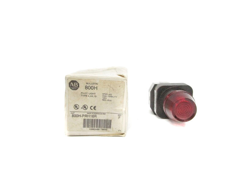 ALLEN BRADLEY 800H-PRH16R SER. F 120V (WH) NSMP