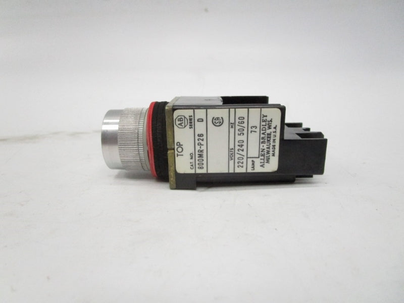 ALLEN BRADLEY 800MR-P26 SER. D 120-220V NSNP