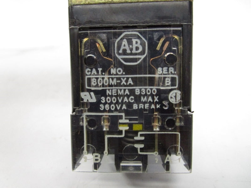 ALLEN BRADLEY 800MS-X024 SER. B 24VAC/DC NSNP