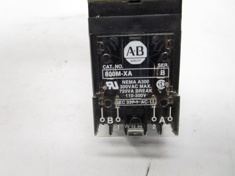 ALLEN BRADLEY 800MR-JX2BLAK SER. A 100-300V 300A NSNP